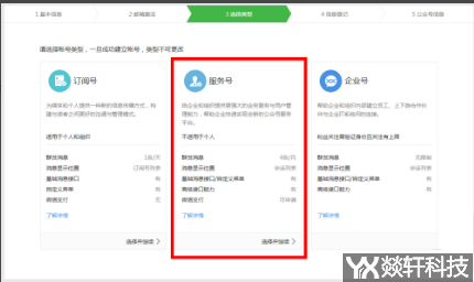 微信公众号申请