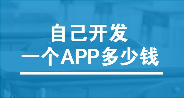 app软件开发的成本是多少呢？